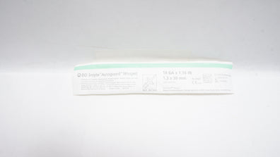 BD 381544 Insyte Autoguard Winged Shield I.V. Cath. 18Ga x 1.16inch 105mL/min(x)